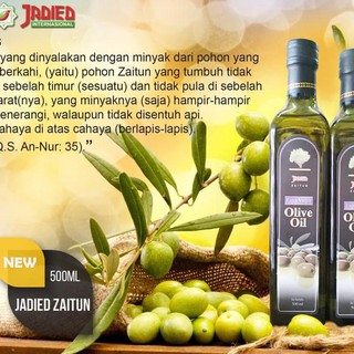 Minyak Zaitun Jadied Extra Virgin 500ml Shopee Indonesia