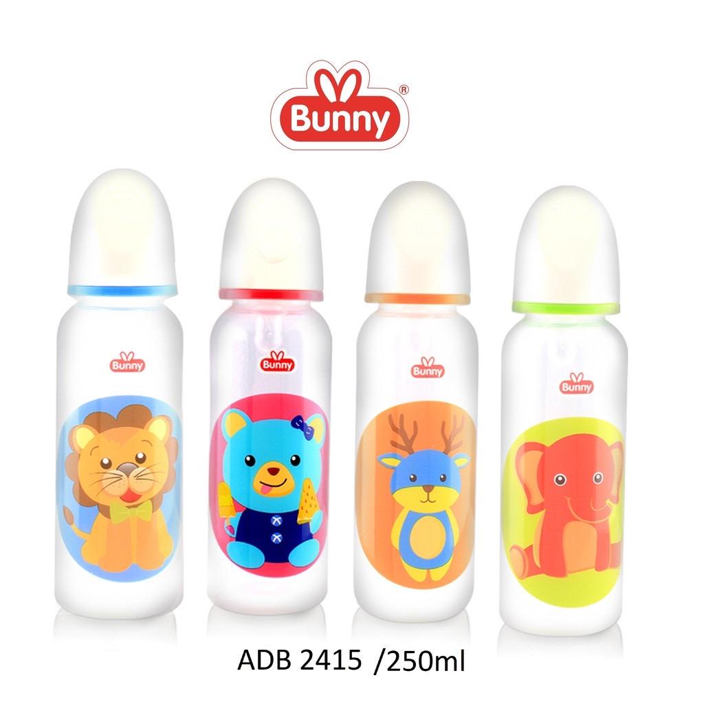 Lusty Bunny Botol Susu BPAFREE Baby Bottle Susu Karakter Slim Neck 60ml 125ml 250ml