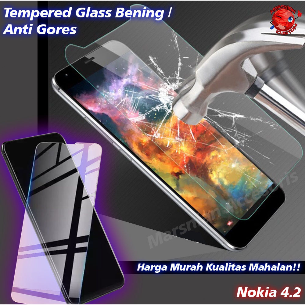 Tempered Glass Nokia 4.2 Screen Guard / Pelindung Layar Nokia 4.2 / Anti Gores Nokia 4.2 / Tempered 