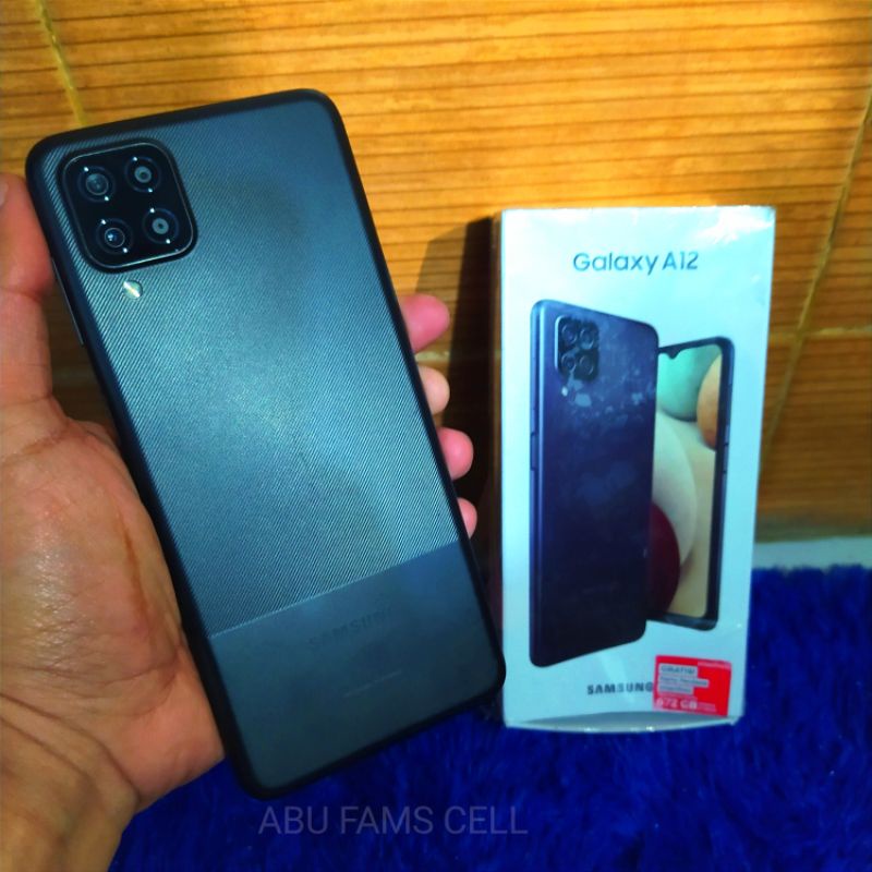 Samsung A12 6/128 Handphone Murah Second Original 100%