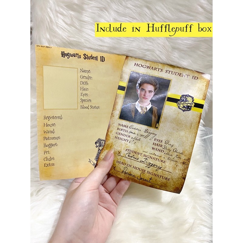 Image of Harry Potter Fankit Box Besar Gryffindor, Hufflepuff, Ravenclaw, and Slytherin box #4