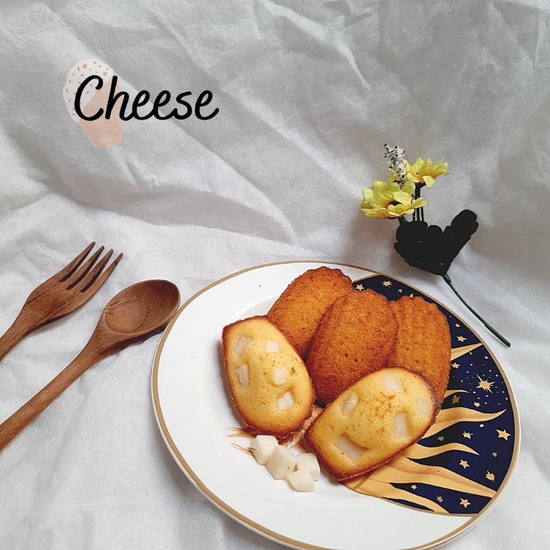 

Kue Bolu Madeleine (Cheese)