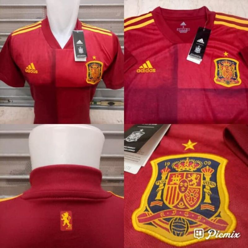 Jersey Spanyol Home Euro 2021 Gradeori Official