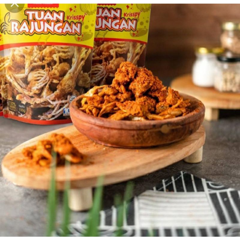 

tuan rajungan moil snack rasa pedas(hot spicy)