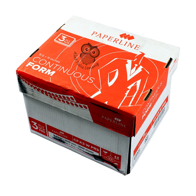 Continuous Form 3 Ply Paperline CF K3 W