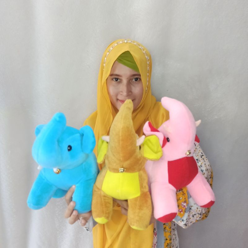 Boneka gajah S murah