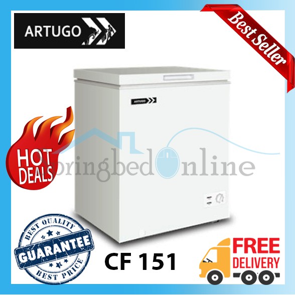 Chest Freezer 150 Liter by Artugo / Kulkas - CF 151 - Garansi Resmi