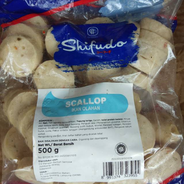 

Shifudo Scallop 500gr