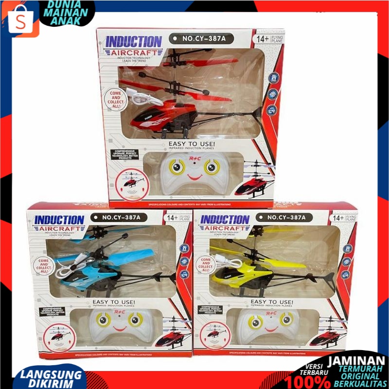 Helikopter Remote Control rc mini remote control with usb cable Berlampu Baterai Cas Versi Terbaru