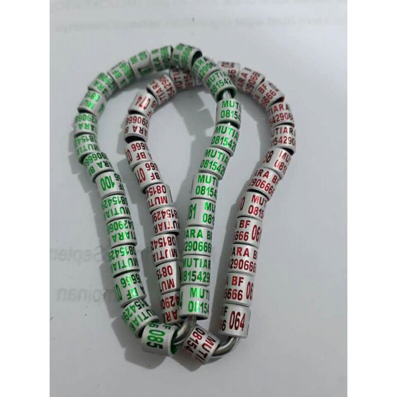 Murah.. ring burung, gelang burung, binggel , cincin burung untuk burung murai batu.