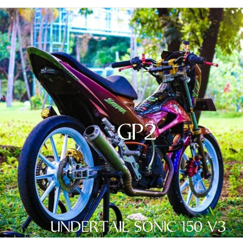 UNDERTAIL SONIC V3 SONIC 150 LAMPU KOLONG BODY BELAKANG