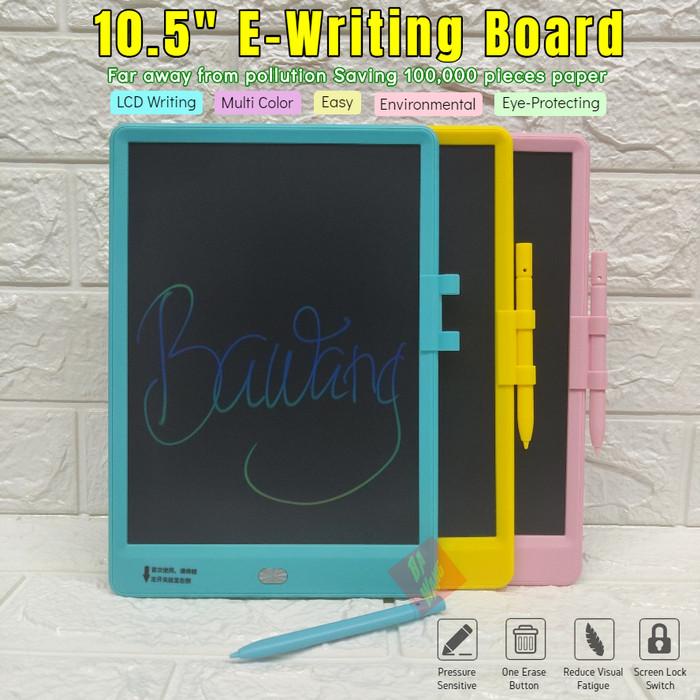 

E-Writing Drawing Board 10.5" Erase Button Papan Tulis Bisa Hapus