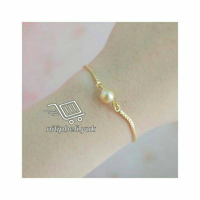 Gelang Mutiara Laut asli lombok bracelet Sea Pearl From Lombok 01