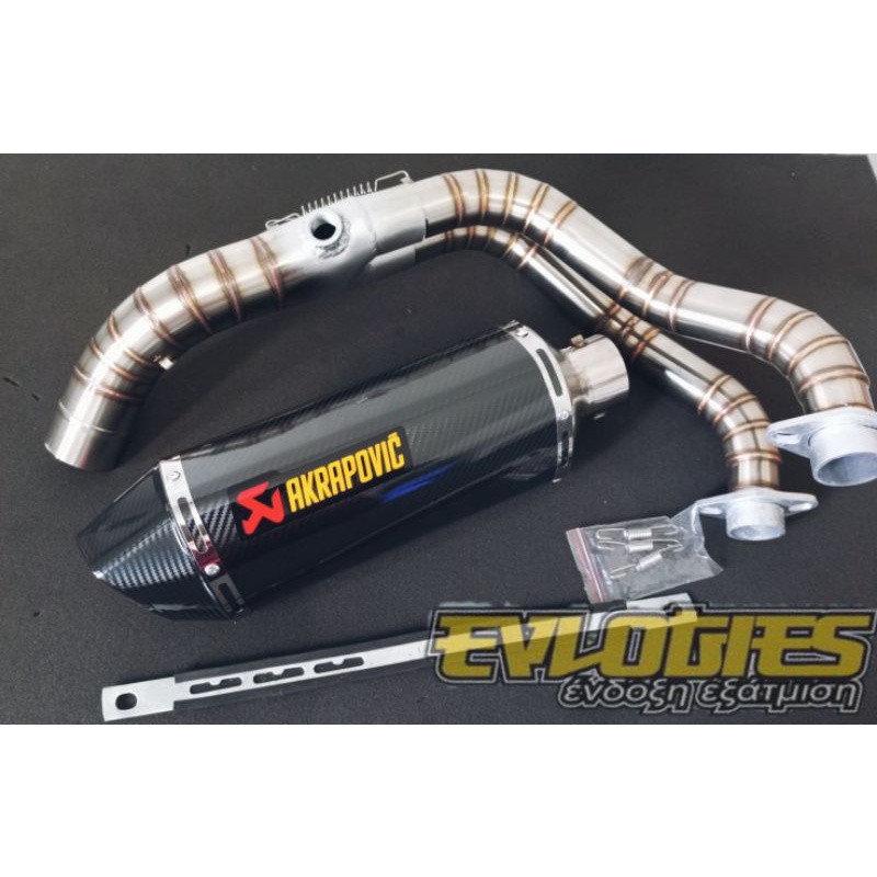 Knalpot Kawasaki Versys 650 Er6n Er6f Ninja650 Akrapovic Layang Carbon