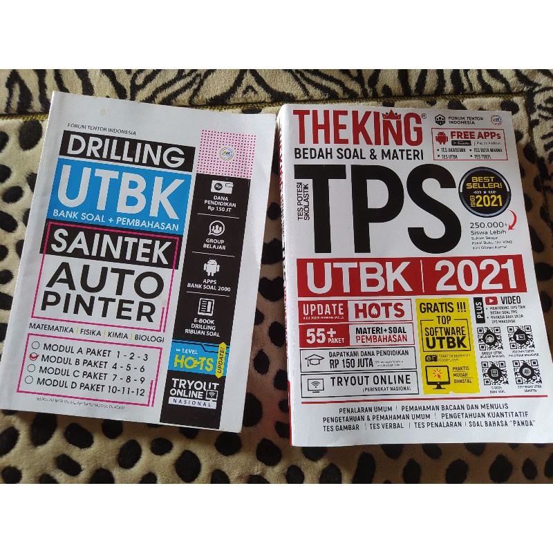

MURAH BUKU THE KING TPS UTBK BONUS DRILLING BANK SOAL SAINTEK