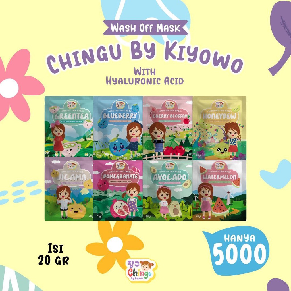 Masker Chingu by Kiyowo | Masker Kiyowo BPOM 10 Gram