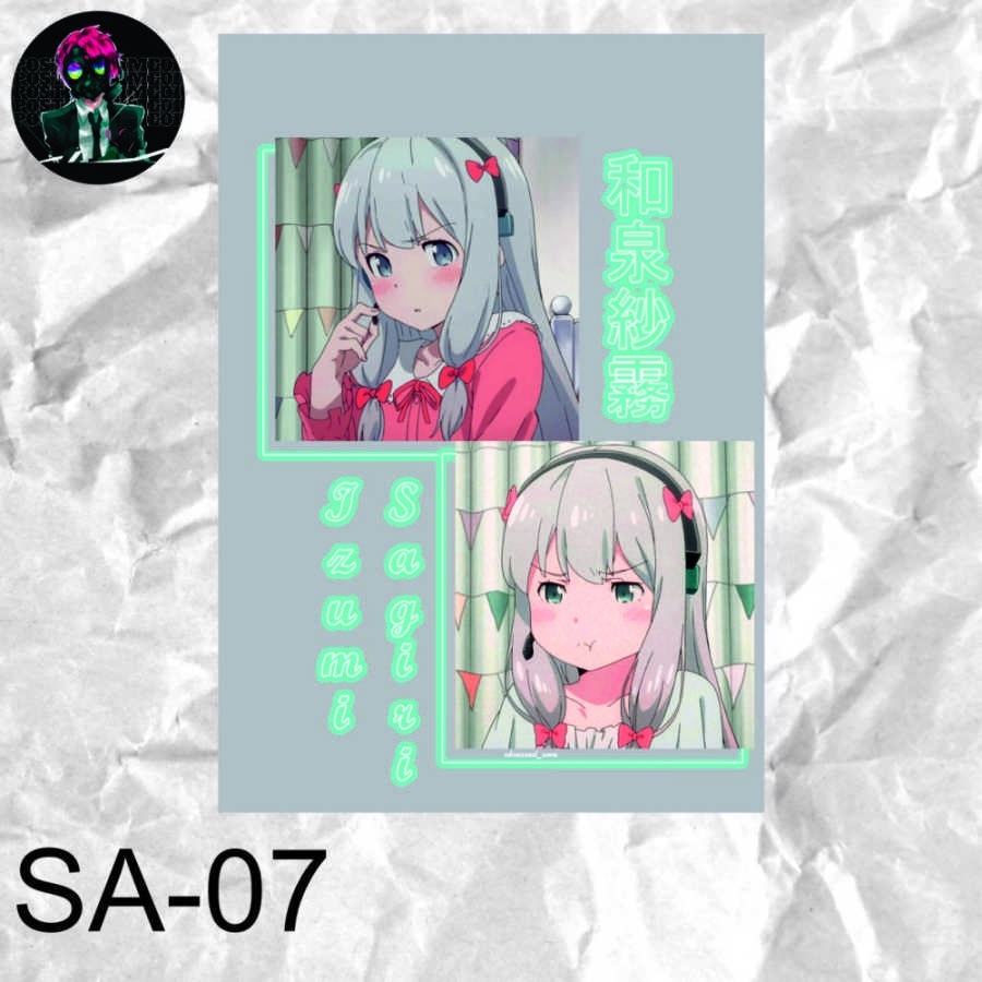 Poster Anime Aesthetic Eromanga Sense [SAGIRI]  Poster Aesthetic Anime Eromanga Sensei|Poster Sagiri-ESA07