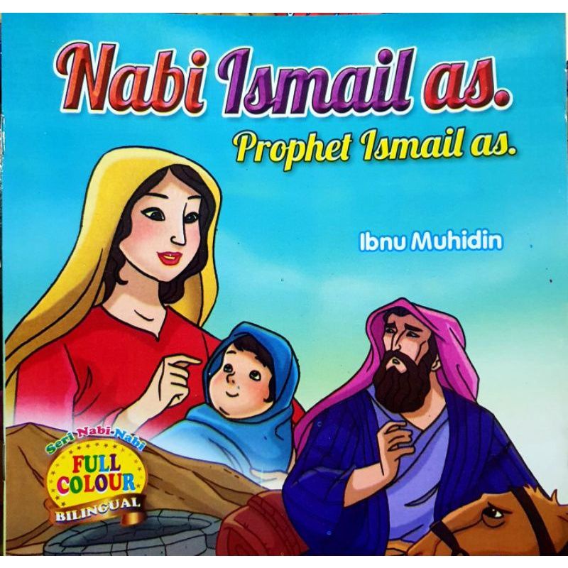 Buku Cerita Anak Seri Nabi Bergambar - Billingual