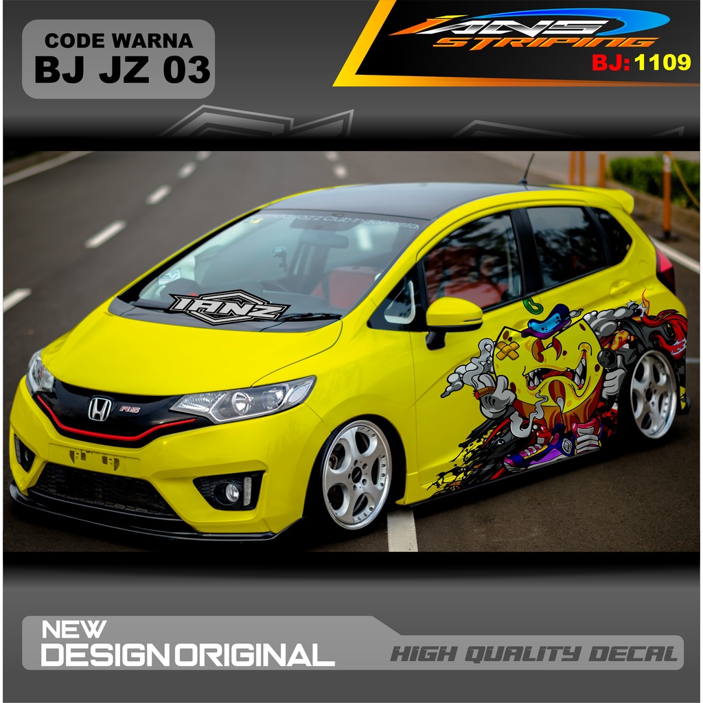 STICKER VARIASI MOBIL JAZZ / STIKER MOBIL BRIO / DECAL STIKER MOBIL SWIFT / STIKER MOBIL TOYOTA / DECAL STICKER MOBIL / STIKER YARIS AYLA