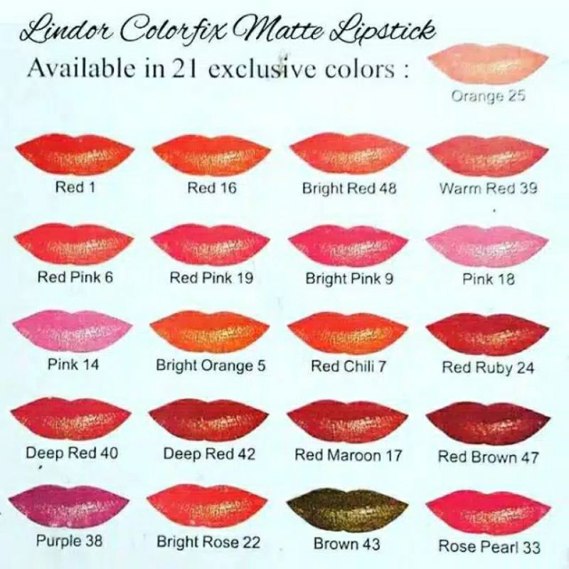 lipstick lindor