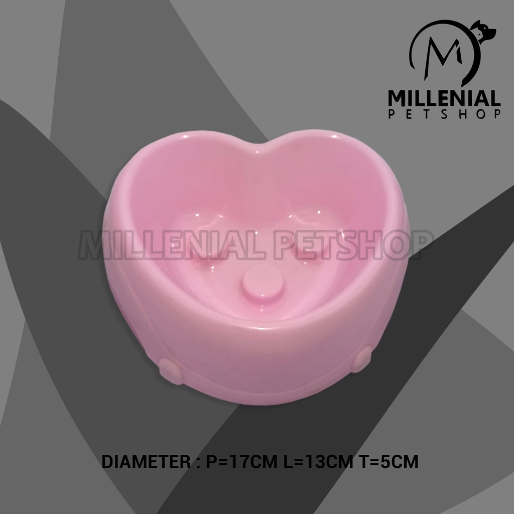 Tempat Makan Kucing Pet Dish Love