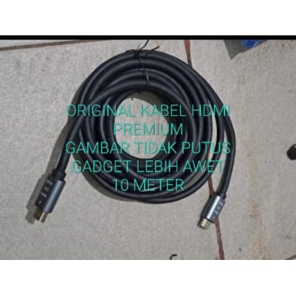 G649 KABEL ASLI HDMI 10 M METER 4K TV KABEL TELEVISI PS GAME CPU GAMBAR MONITOR LAYAR LED FULL HD JE