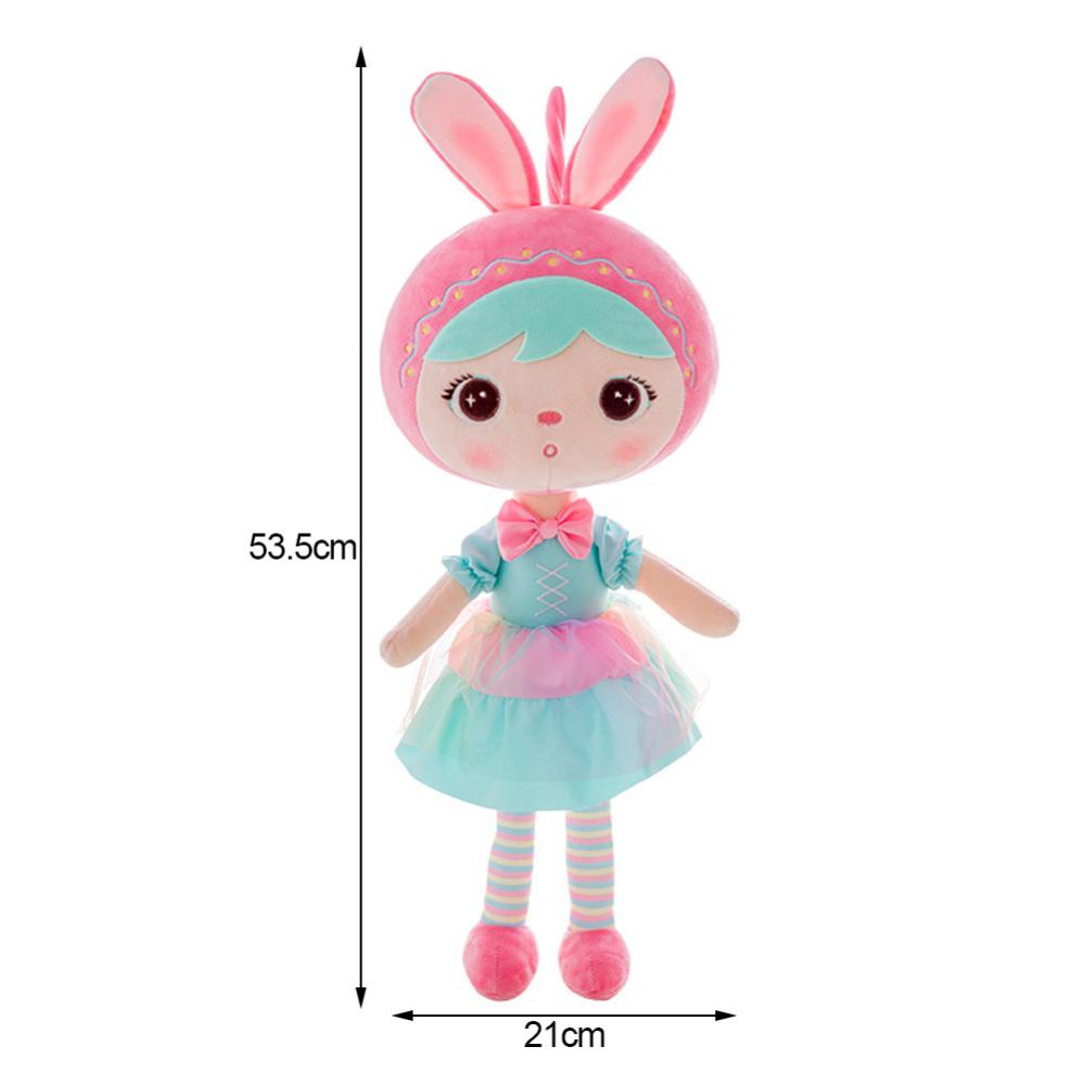 Timekey Mainan Boneka Stuffed Plush Metoo Jibao Lolita Dengan Dress Untuk Hadiah Ulang Tahun Anak R2W9