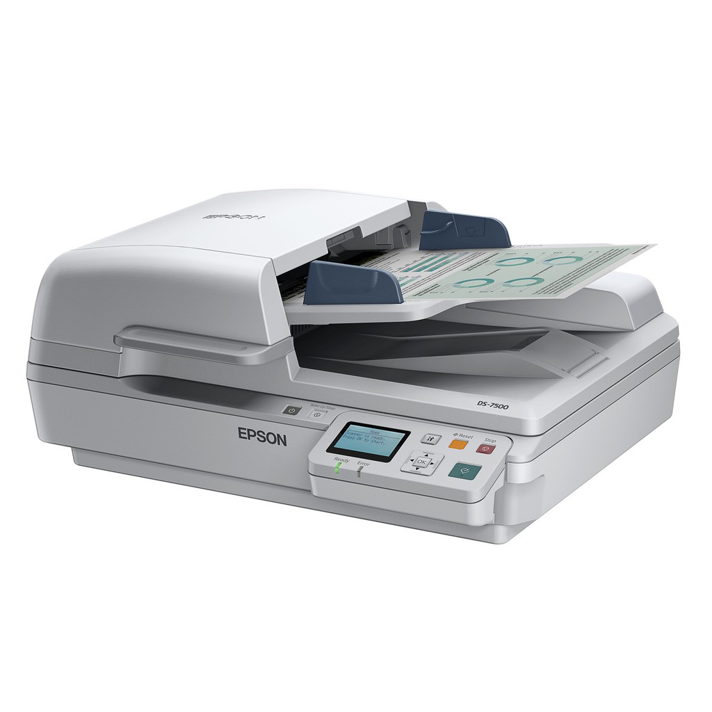 Scanner EPSON DS-7500 Flatbed Document with Duplex ADF DS7500