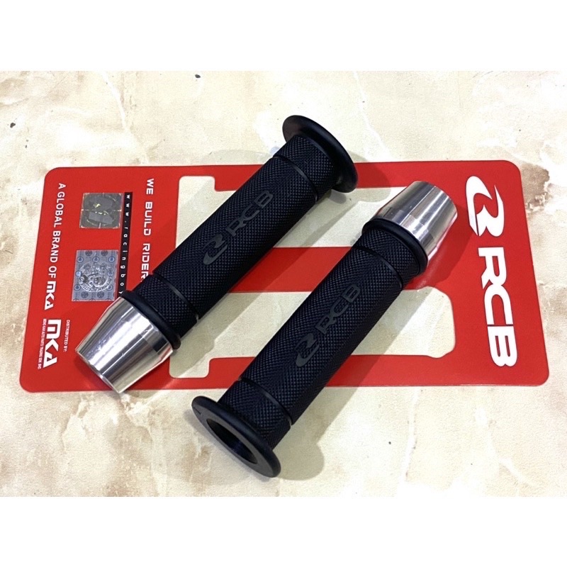 Handgrip RCB RACING BOY set bandul jalu stang model pcx  sepasang kiri kanan universal semua motor