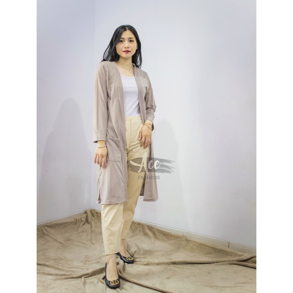 AFI - VC - Long Cardy / Cardigan Mosa ®-Abu