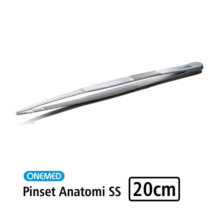 [New] Pinset Anatomi / Anatomis 20cm Stainless Steel Onemed