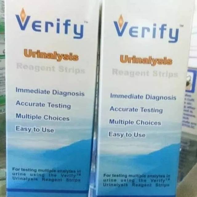 Verify Urinalysis/Tes Urine 10 Parameter