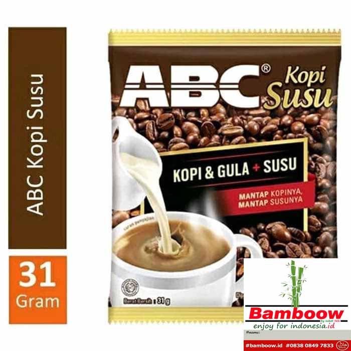 

Kopi ABC Susu 31g x 10