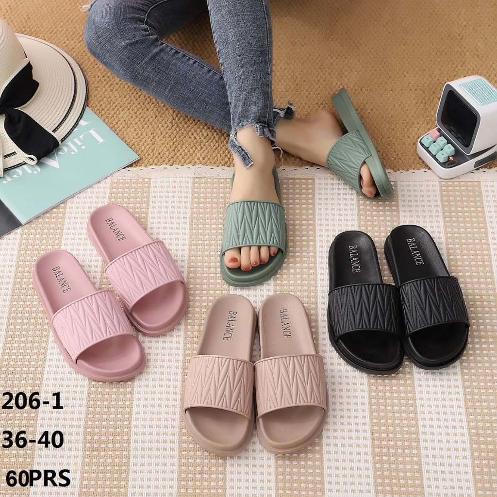 Sandal Balance 206-1 Slip Jelly BLC 206 Timbul Impor Original Ringan Empuk Nyaman Awet Sol Anti Slip