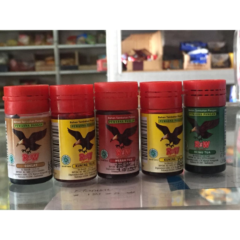 

PEWARNA MAKANAN R&W 125 ML