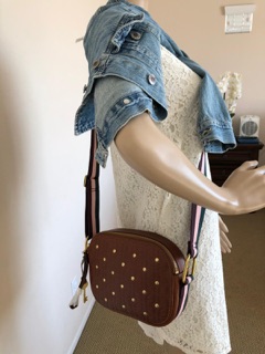  Fossil  Original Elle Crossbody Brown Multi Shopee  Indonesia