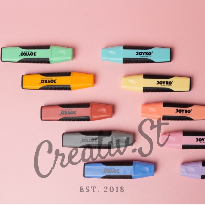 

JOYKO Highlighter Penanda Pastel Colour Hl 6 Hl 16