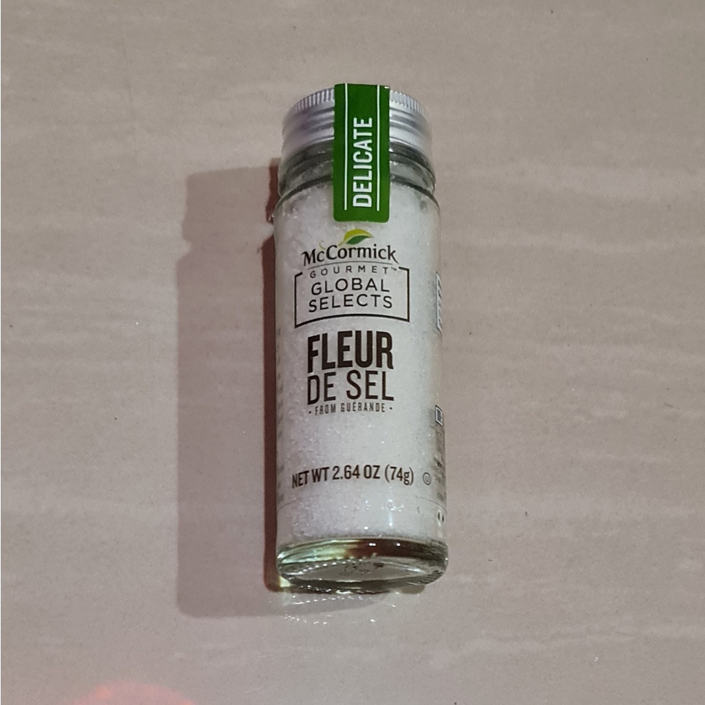 McCormick Gourmet Global Selects Fleur De Sel Guerande French Sea Salt 74 Gram