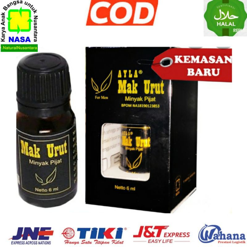 minyak pijat laki2 ayla mak urut original nasa