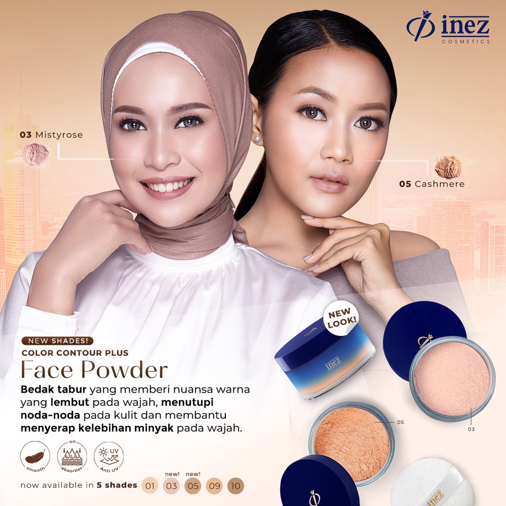 INEZ BEDAK TABUR - COLOR CONTOUR PLUS FACE POWDER 30GR