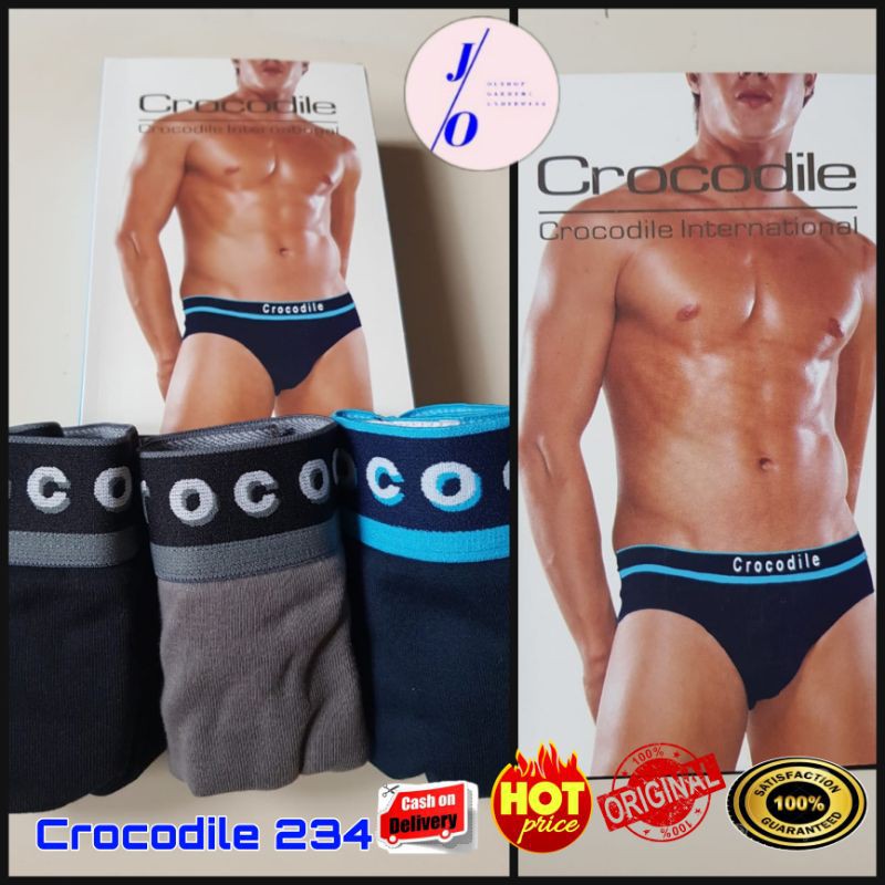 CELANA DALAM PRIA CROCODILE 234/ GROSIR PAKAIAN DALAM MURAH / CD PRIA ORIGINAL / SEMPAK DALEMAN PRIA