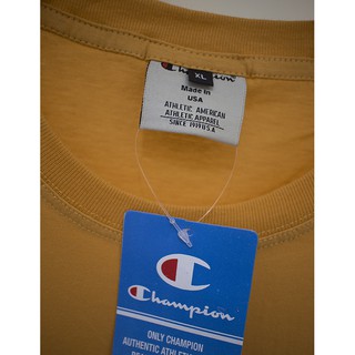  KAOS  BAJU  TSHIRT UNISEX CHAMPION  SCRIPT TEE ORIGINAL  