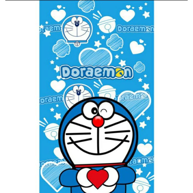 Jual Wall Stiker Kulkas 1 Pintu Wallpaper Kulkas 1 Pintu karakter Doraemon  love | Shopee Indonesia