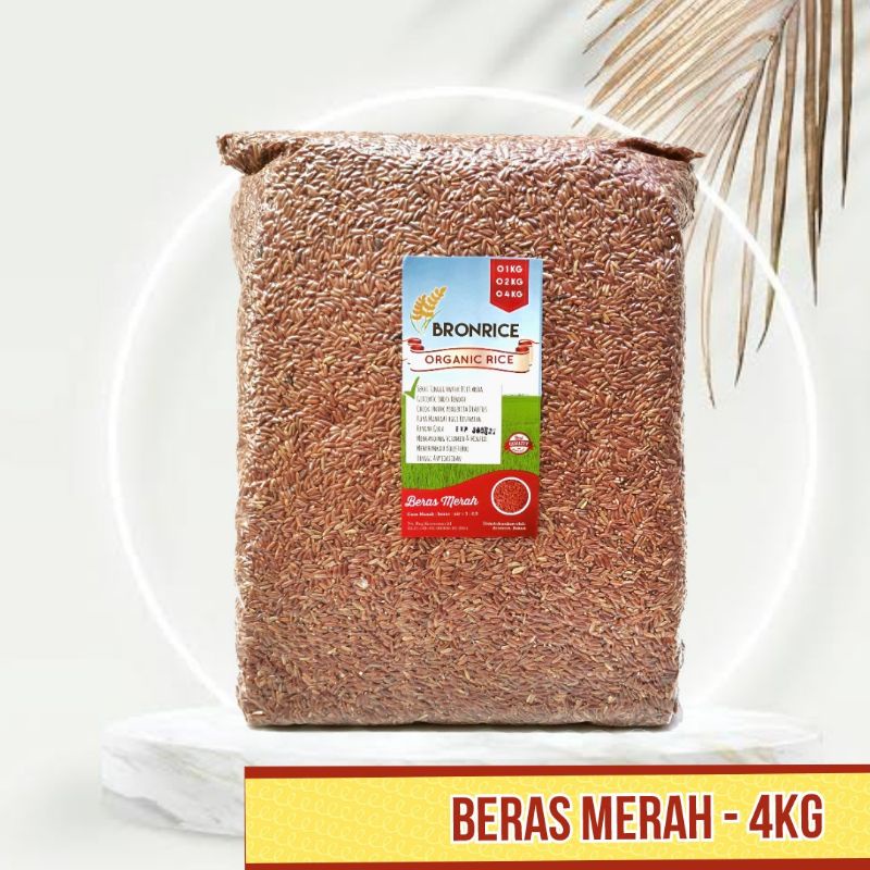 

BERAS MERAH ORGANIK PULEN 4KG