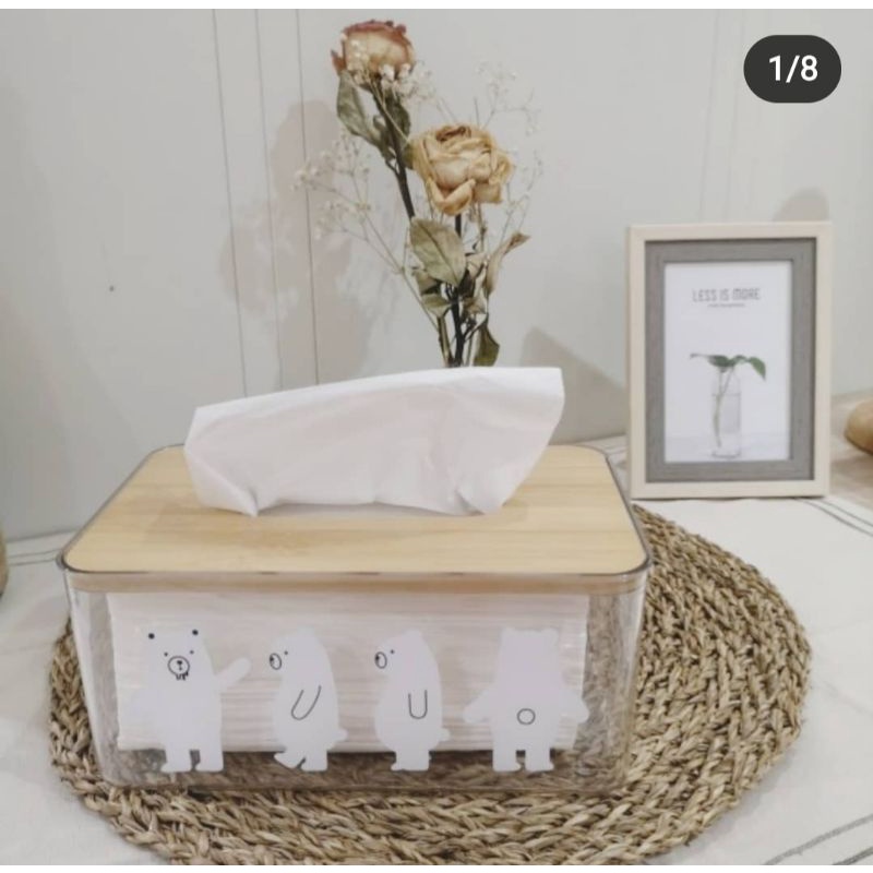Jual aesthetic tissue box Indonesia