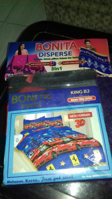 Bonita Sprei Motif Doraemon Soccer 3d Uk 180x200 Bahan Adem Dan Halus