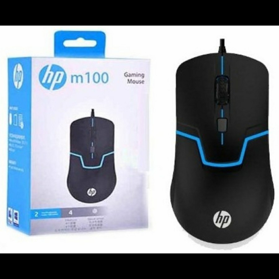 Mouse HP M100 Gaming Wired Mouse LED