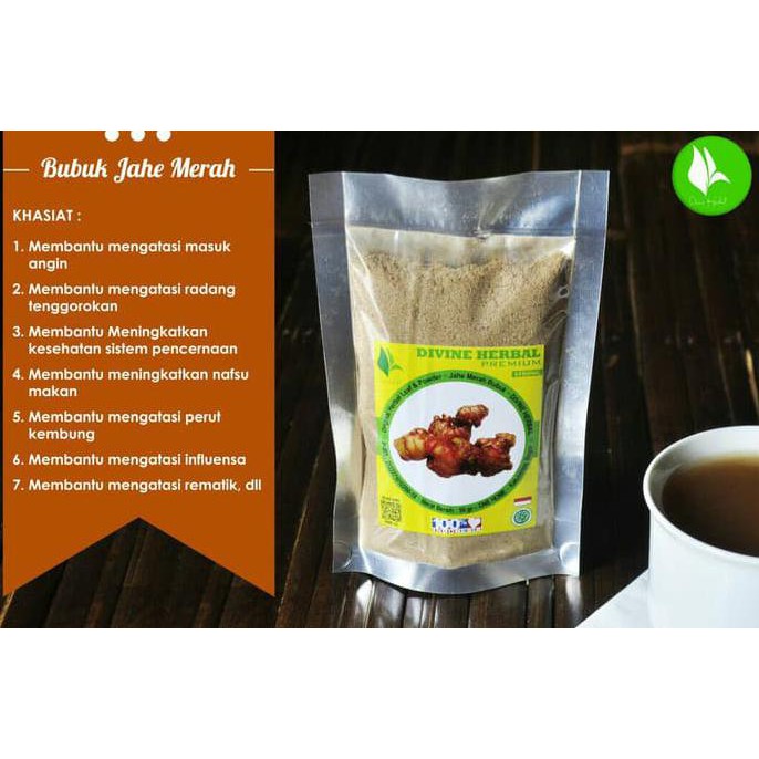 

TERLARIS! Bubuk Jahe Merah Organik Asli