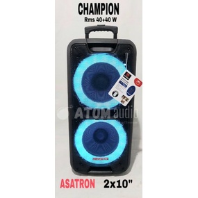 Asatron Champion Speaker Portable 2 x 10 Inch