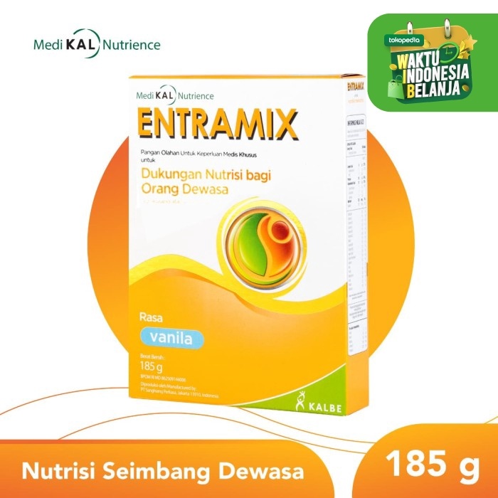 

Ee5041F10 Entramix Nutrisi Atau Susu Untuk Lansia Susah Makan - Vanila 6Gggdddv